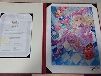 藤ちょこ画集発売記念作品展 「彩幻境」 直筆サイン入りアートグラフ　藤ちょこ Amazon.co.jp: 藤ちょこ画集発売記念作品展 彩幻境 直筆サイン